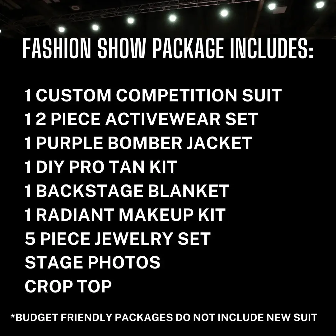 Payment Plan Extra Deposit for The Angel Fashion Show