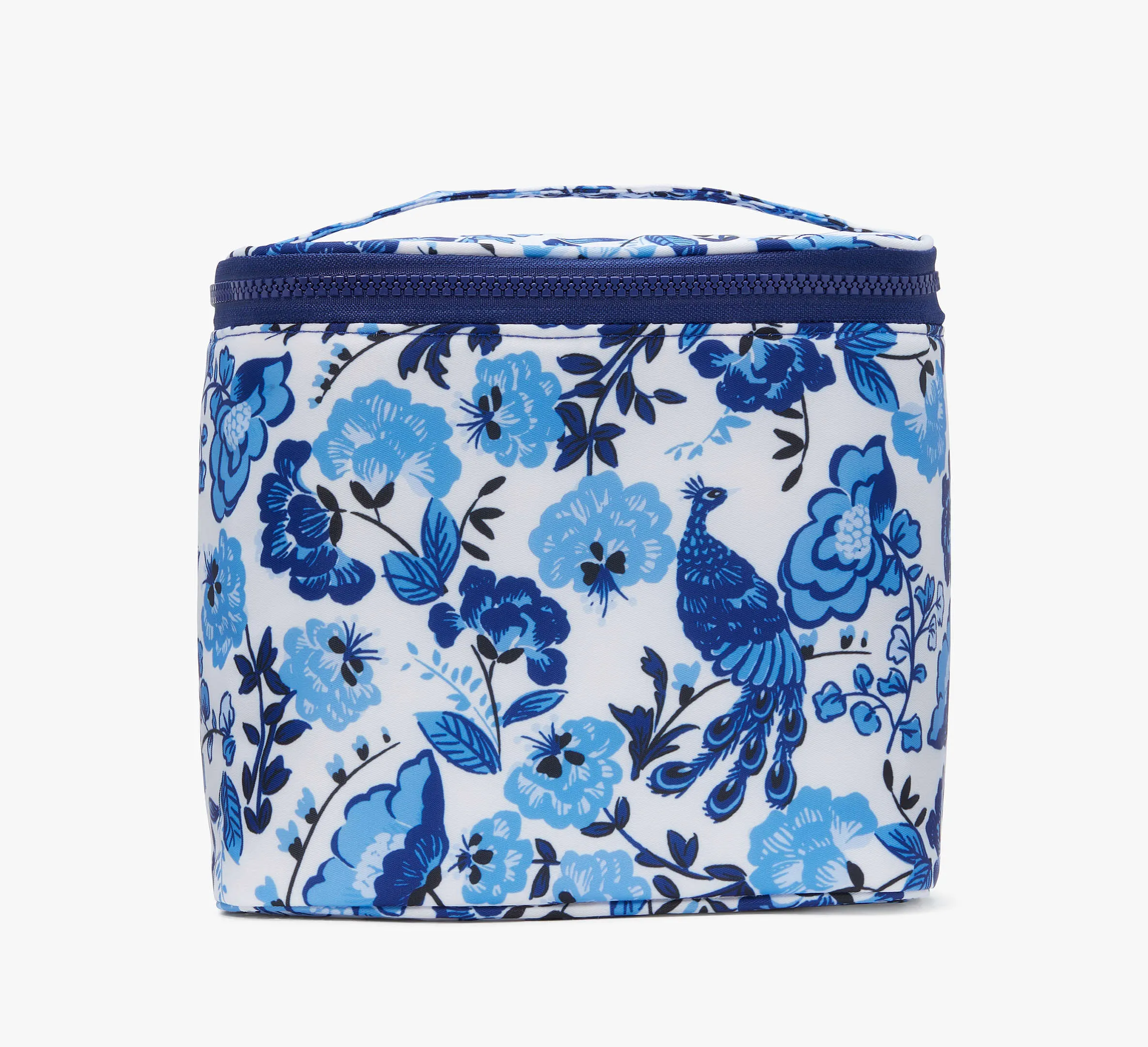 Peacock Floral Lunch Tote