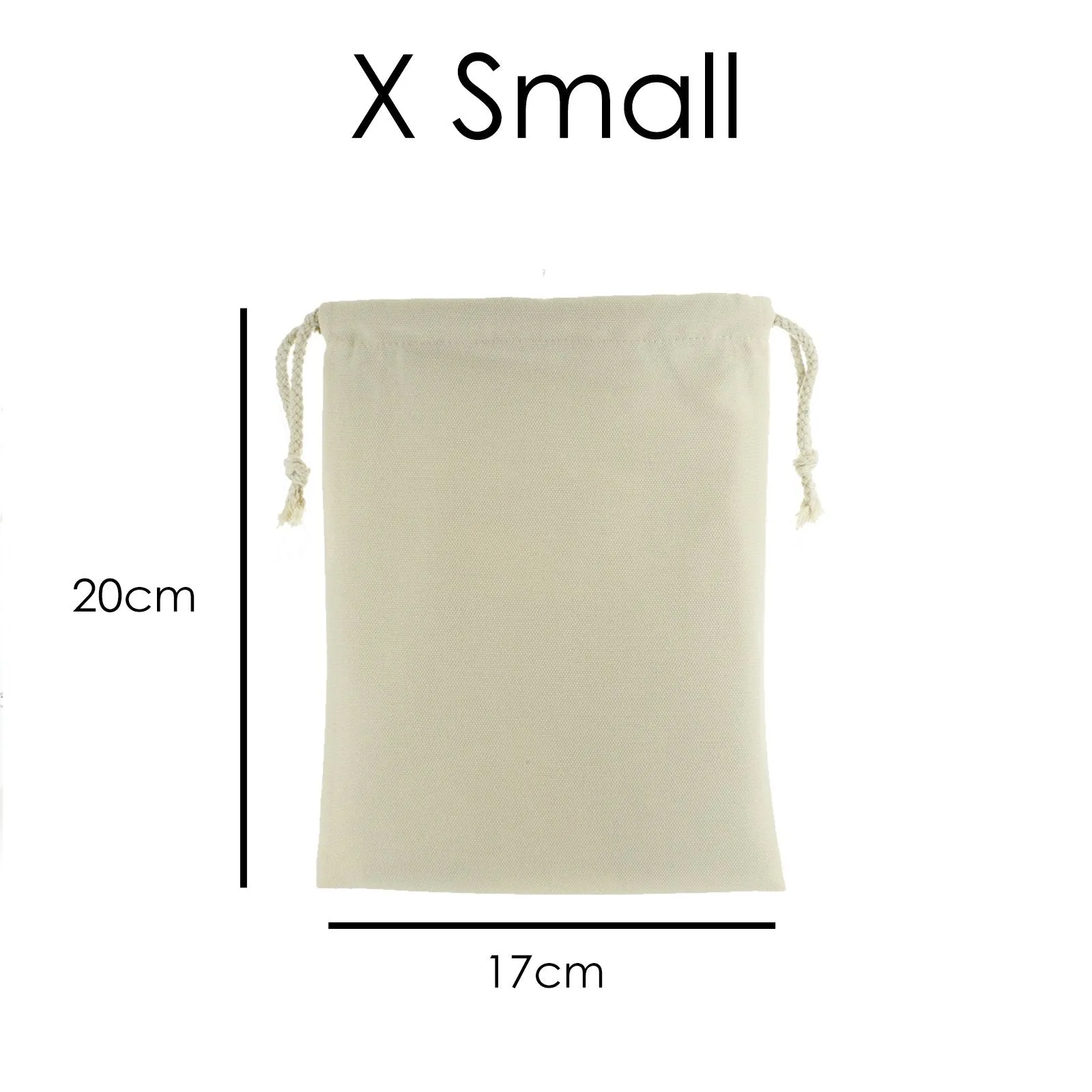 Personalised Canvas Sack with Brush Stroke Text and Christmas Trees Reindeer
