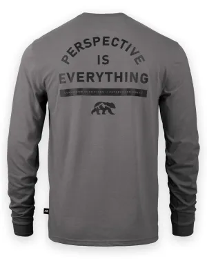 Perspective Premium Long Sleeve - Metal Grey
