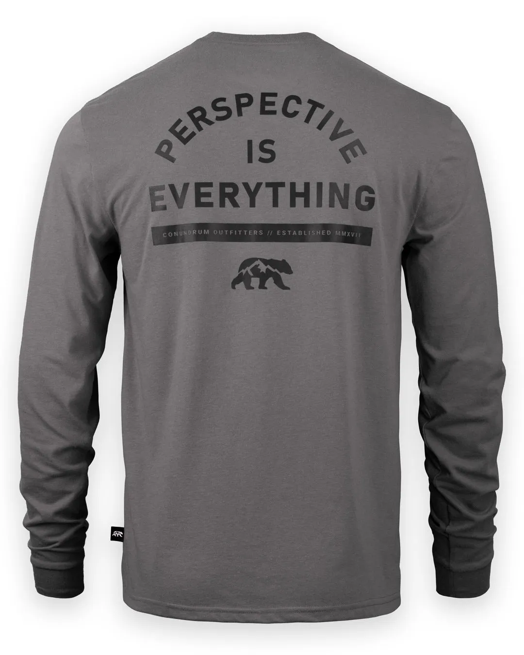 Perspective Premium Long Sleeve - Metal Grey