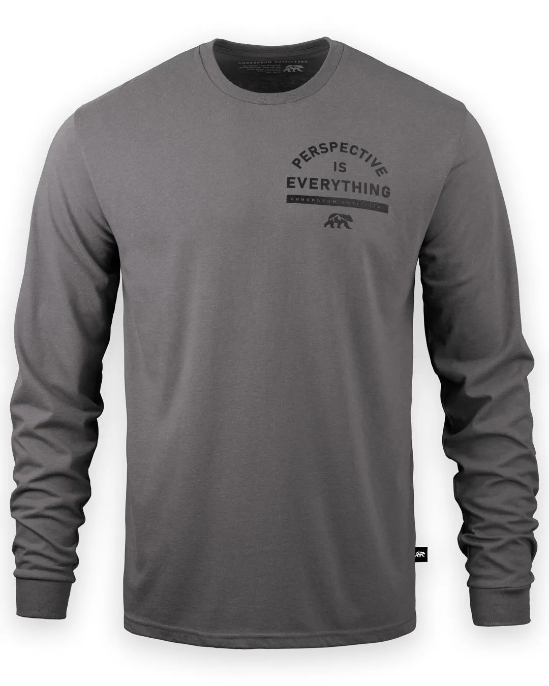 Perspective Premium Long Sleeve - Metal Grey