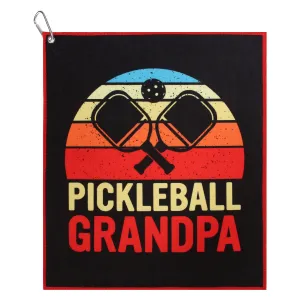 Pickleball Grandpa Pickleball Towel