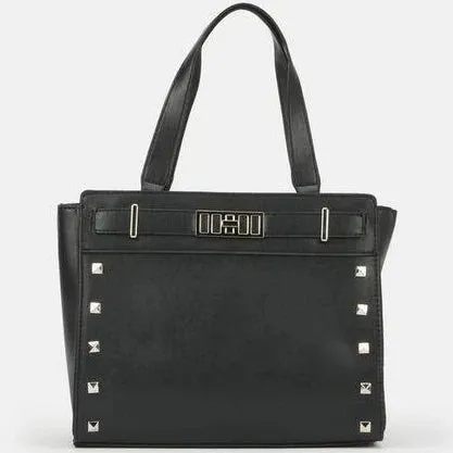 Pierre Cardin Abbey Studded Satchel Black PCL05130BKBK-A0
