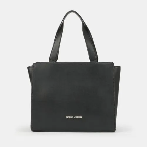 Pierre Cardin Abbey Studded Satchel Black PCL05130BKBK-A0
