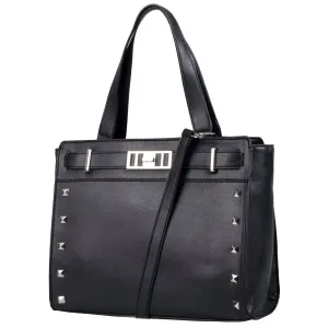 Pierre Cardin Abbey Studded Satchel Black PCL05130BKBK-A0