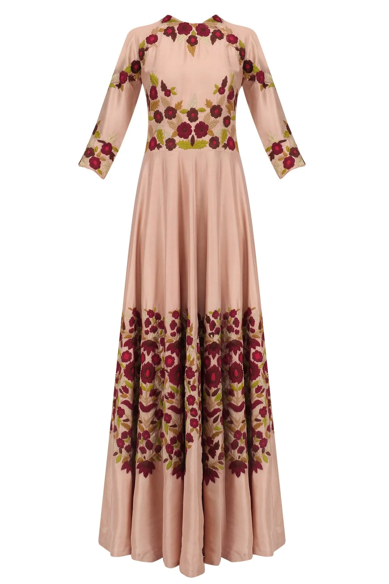 Pink Color Anarkali Kurta Set