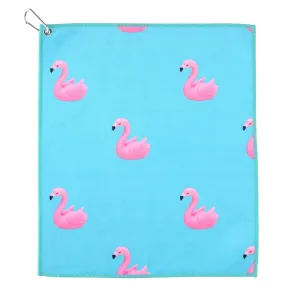 Pink Flamingos Towel
