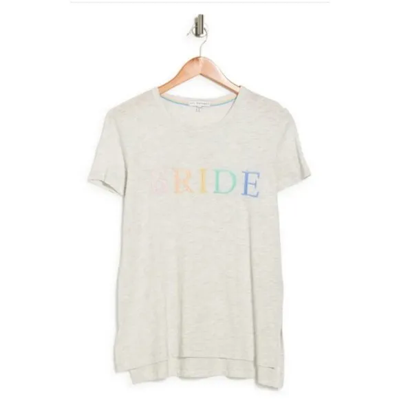 💕PJ SALVAGE💕 Bride Tee ~ Heather Grey XL NWT