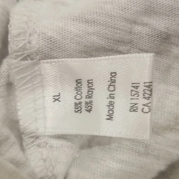 💕PJ SALVAGE💕 Bride Tee ~ Heather Grey XL NWT