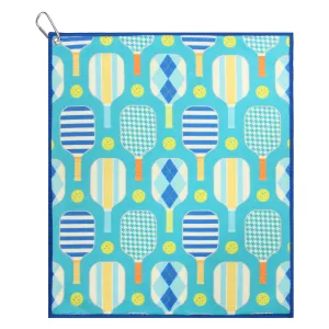 Plaid Pickleball Towel