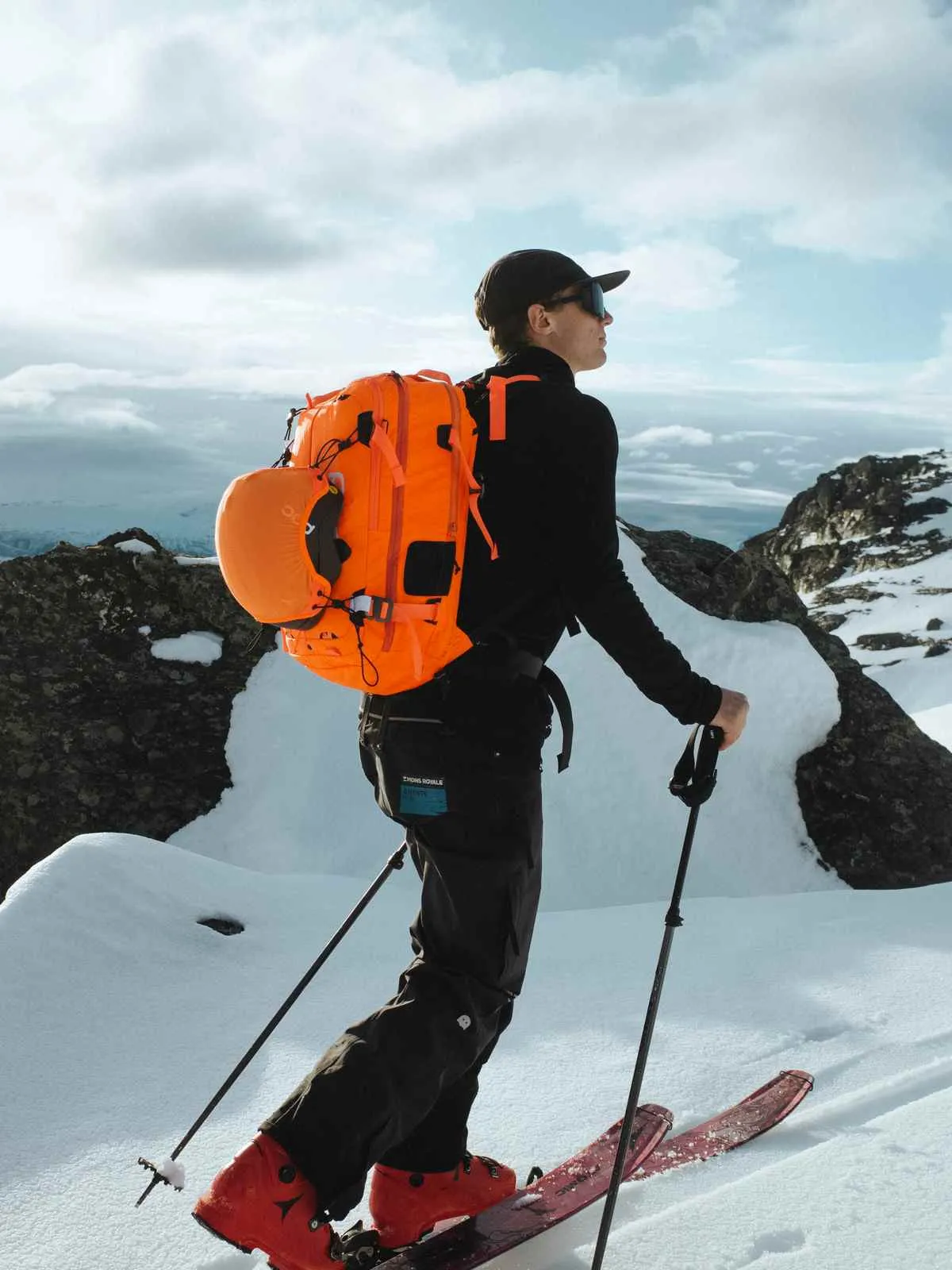 Plecak lawinowy POC DIMENSION Avalanche Backpack - pomarańczowy