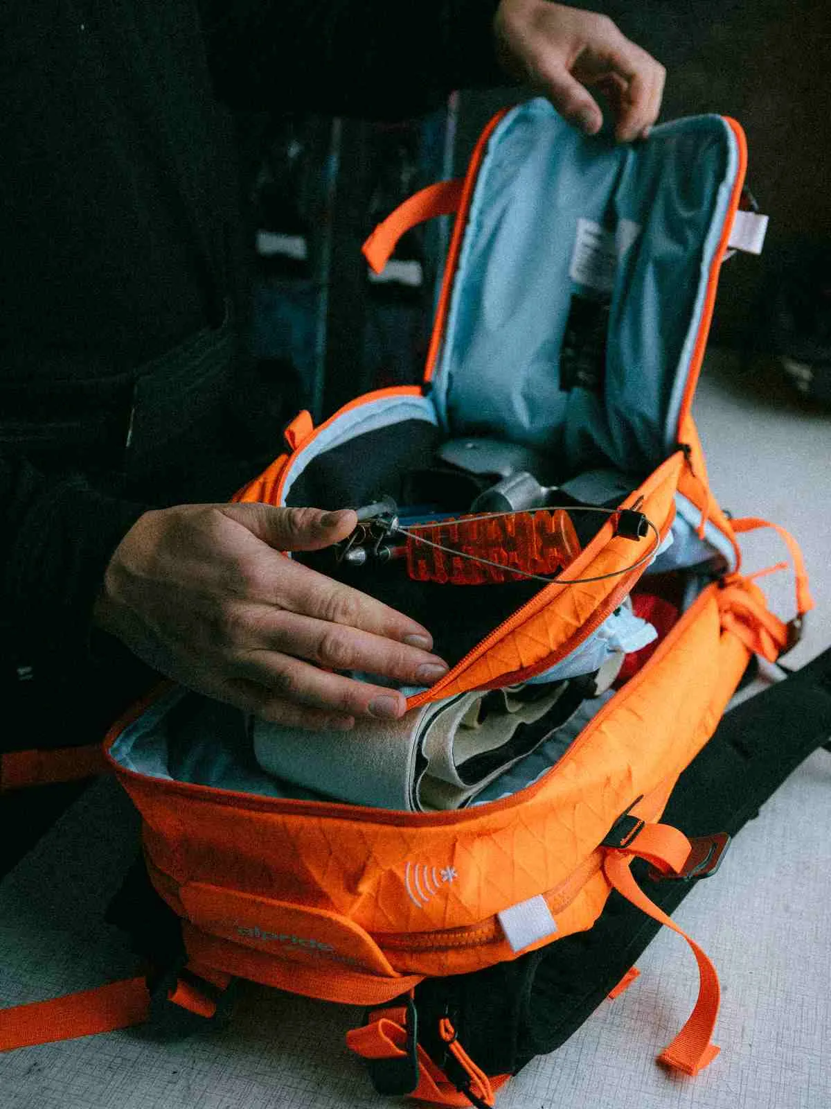 Plecak lawinowy POC DIMENSION Avalanche Backpack - pomarańczowy
