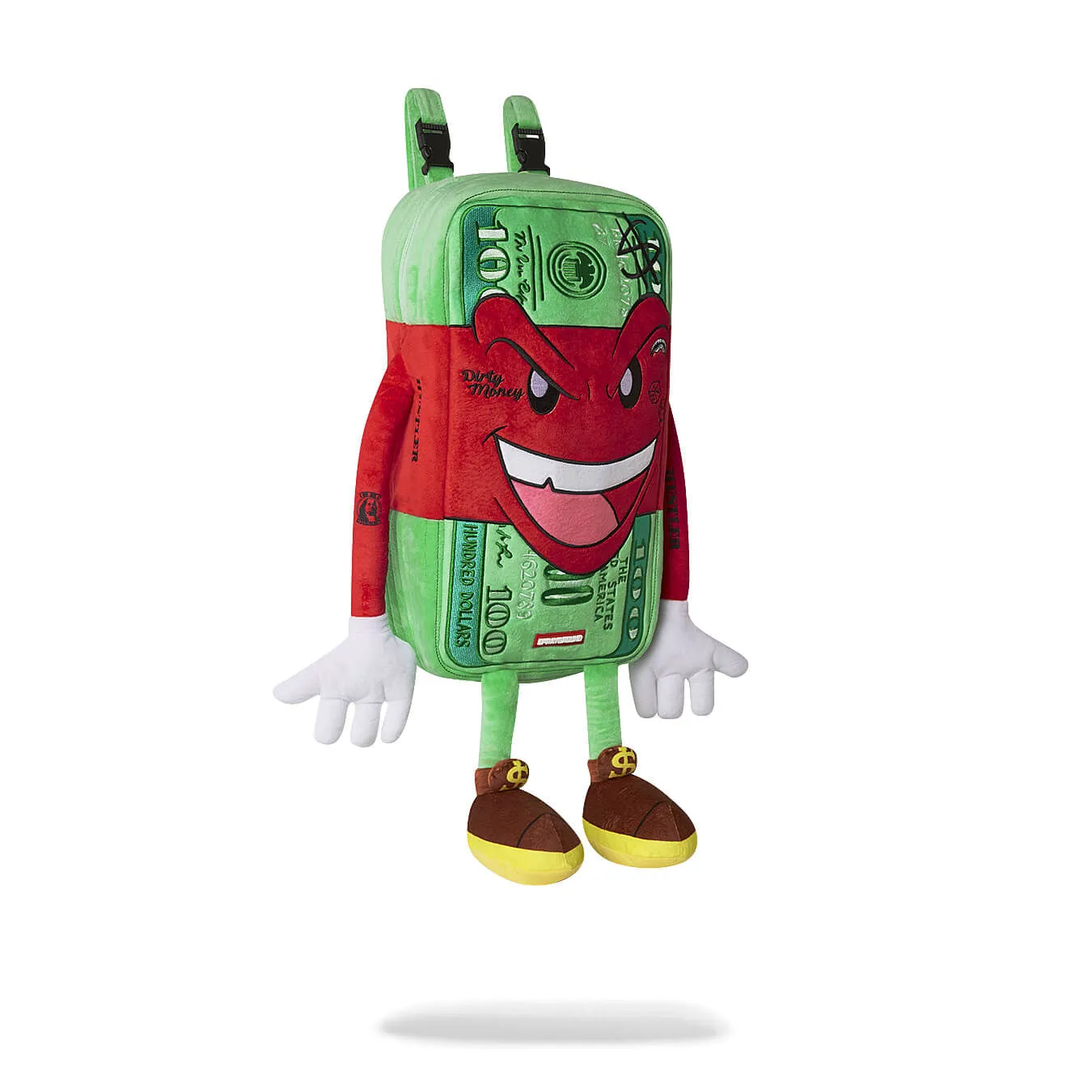 Plyšový batoh Sprayground Plush Boy Moneyboy Backpack zelený