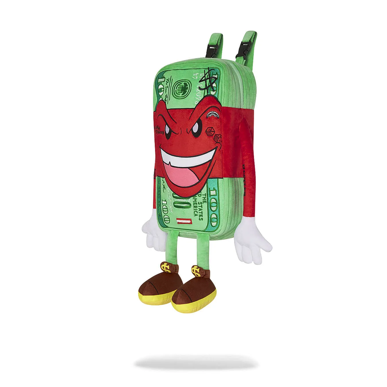 Plyšový batoh Sprayground Plush Boy Moneyboy Backpack zelený