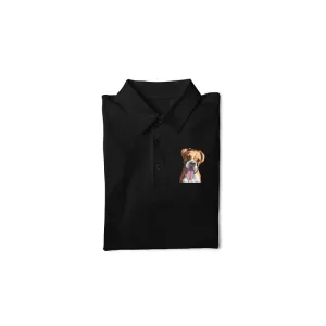 Polo Neck T-Shirt (Men) - Bright As A Boxer (11 Colours)