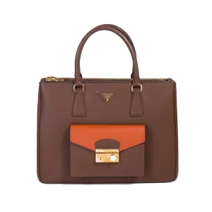 Prada Galleria Saffiano Cargo Tote Bag