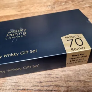 Premium and Old Scotch 70th Birthday Whisky Set