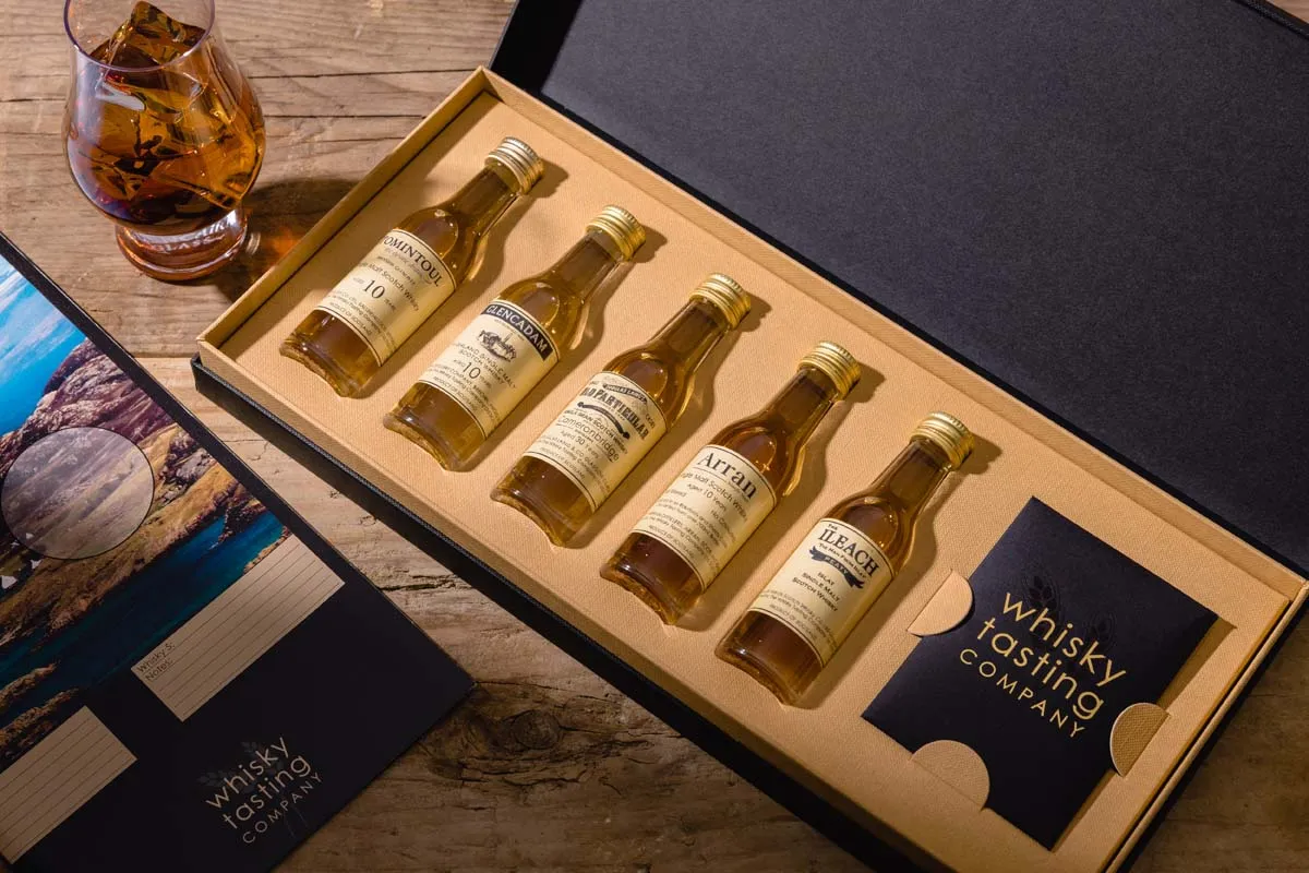 Premium and Old Scotch 70th Birthday Whisky Set