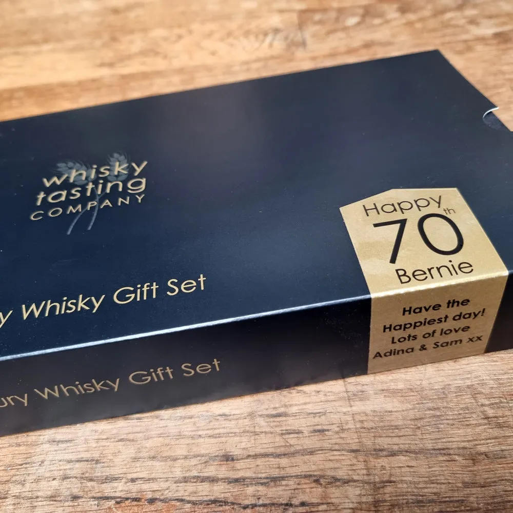 Premium and Old Scotch 70th Birthday Whisky Set