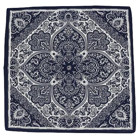 Premium Bandana Dark Blue