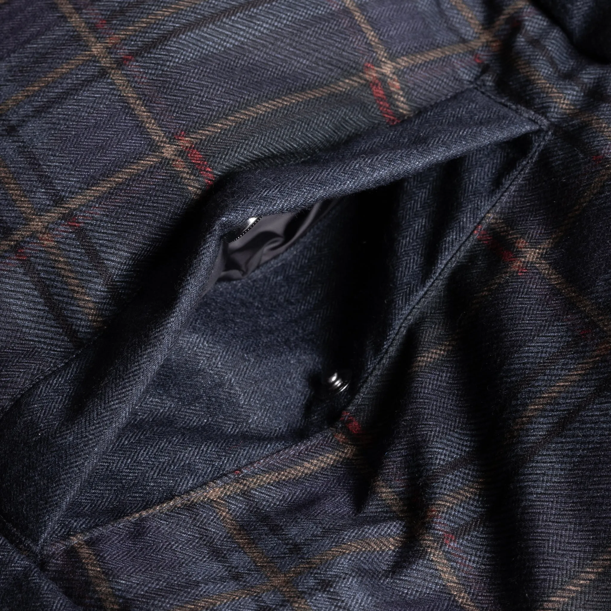 Premium Tweed Puffer