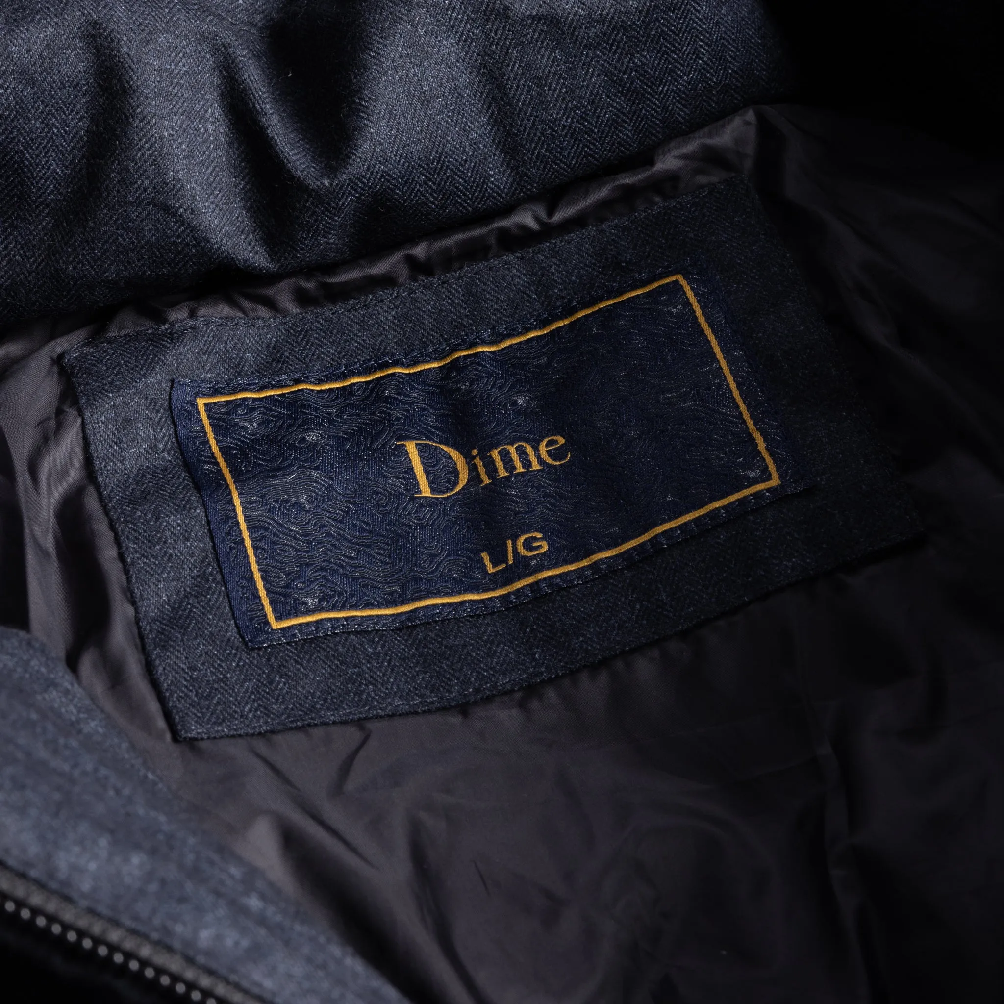 Premium Tweed Puffer