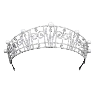 Princess Claire Pearl and Diamond Tiara Replica