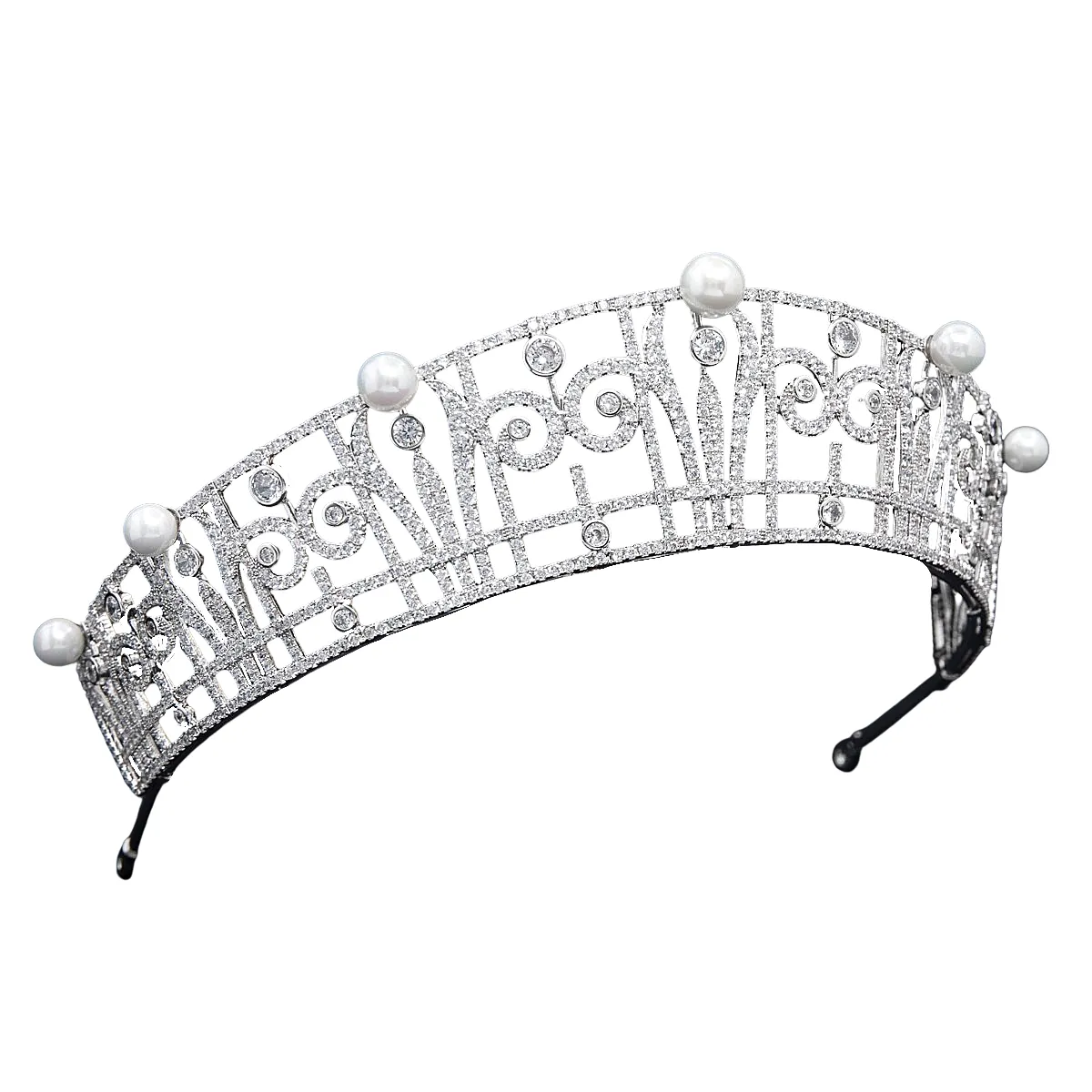 Princess Claire Pearl and Diamond Tiara Replica