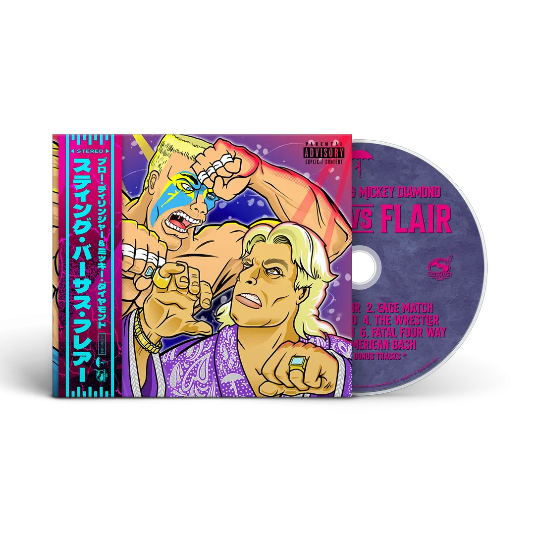 Pro Dillinger x Mickey Diamond - Sting Vs Flair 2nd Edition (Digipak CD With Obi Strip) (Very Limited)