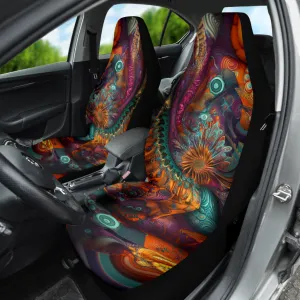 Psychedelic Fractal Car Seat Covers