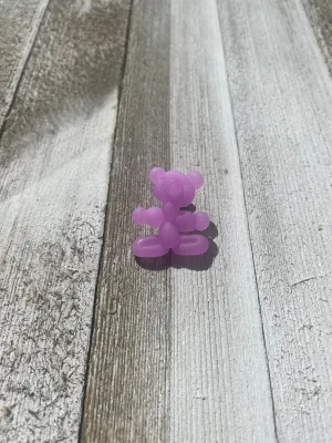 Purple Balloon Bear Pin Gift