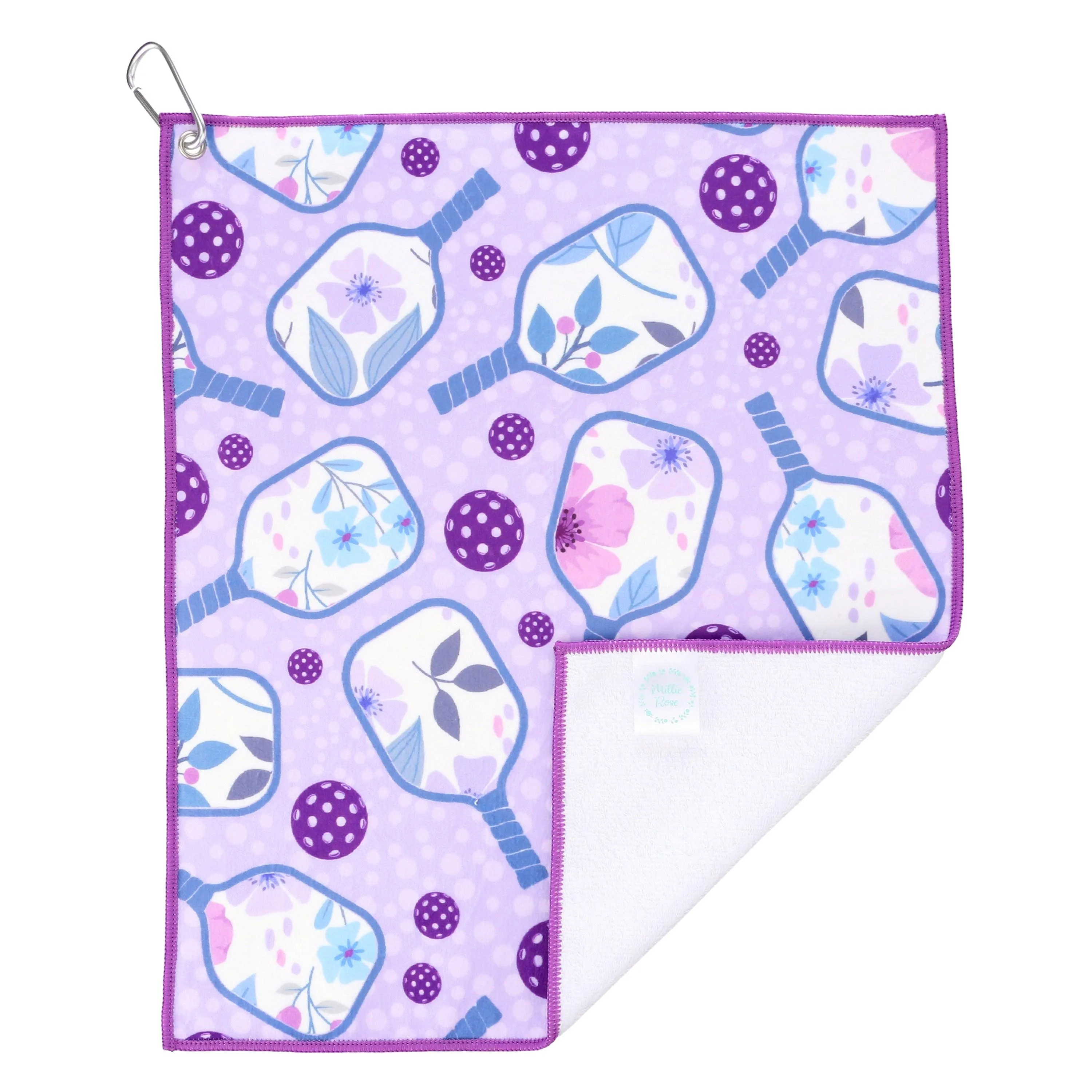 Purple Pickle Pickleball Towel