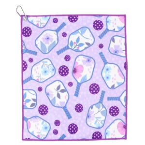 Purple Pickle Pickleball Towel