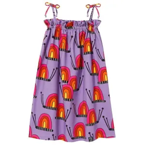 Purple Snail Stripe Dress