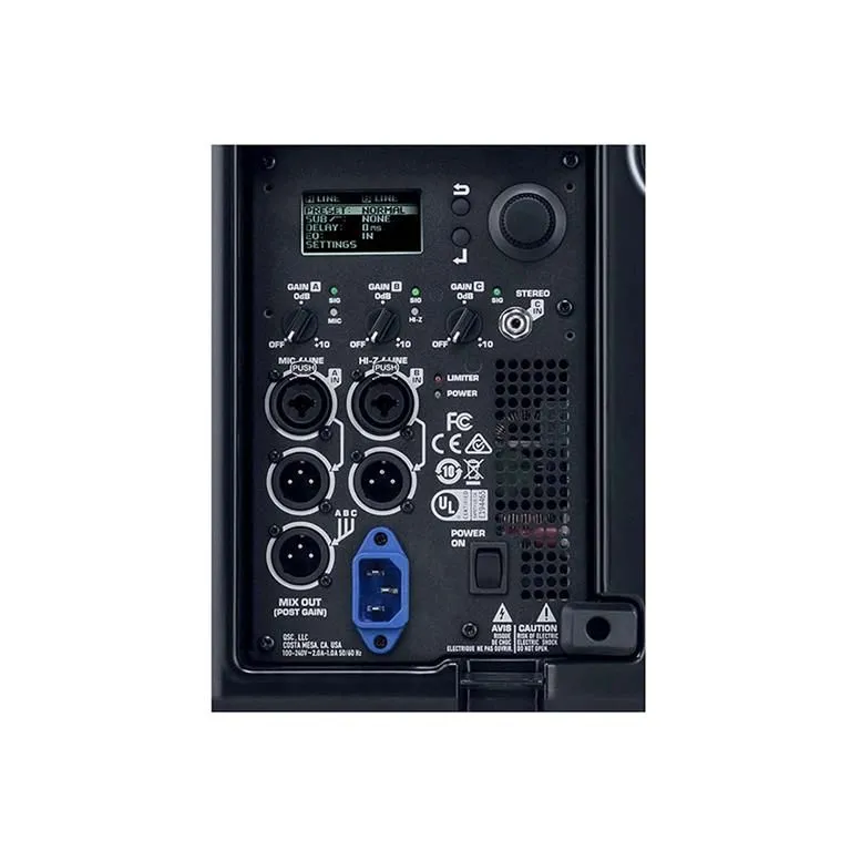 QSC K12.2 Active 12" Powered 2000 Watt Loudspeaker
