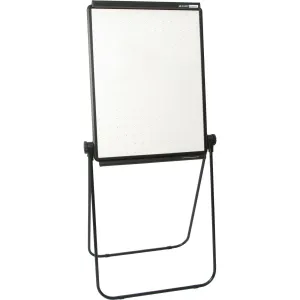 Quartet® Unimate® Total Erase®Easel, Whiteboard, 26" x 34", Black Frame