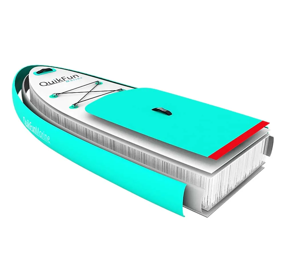 QuikFun Marine QuikSup Explorer 10'6" Inflatable Stand Up Paddle Board