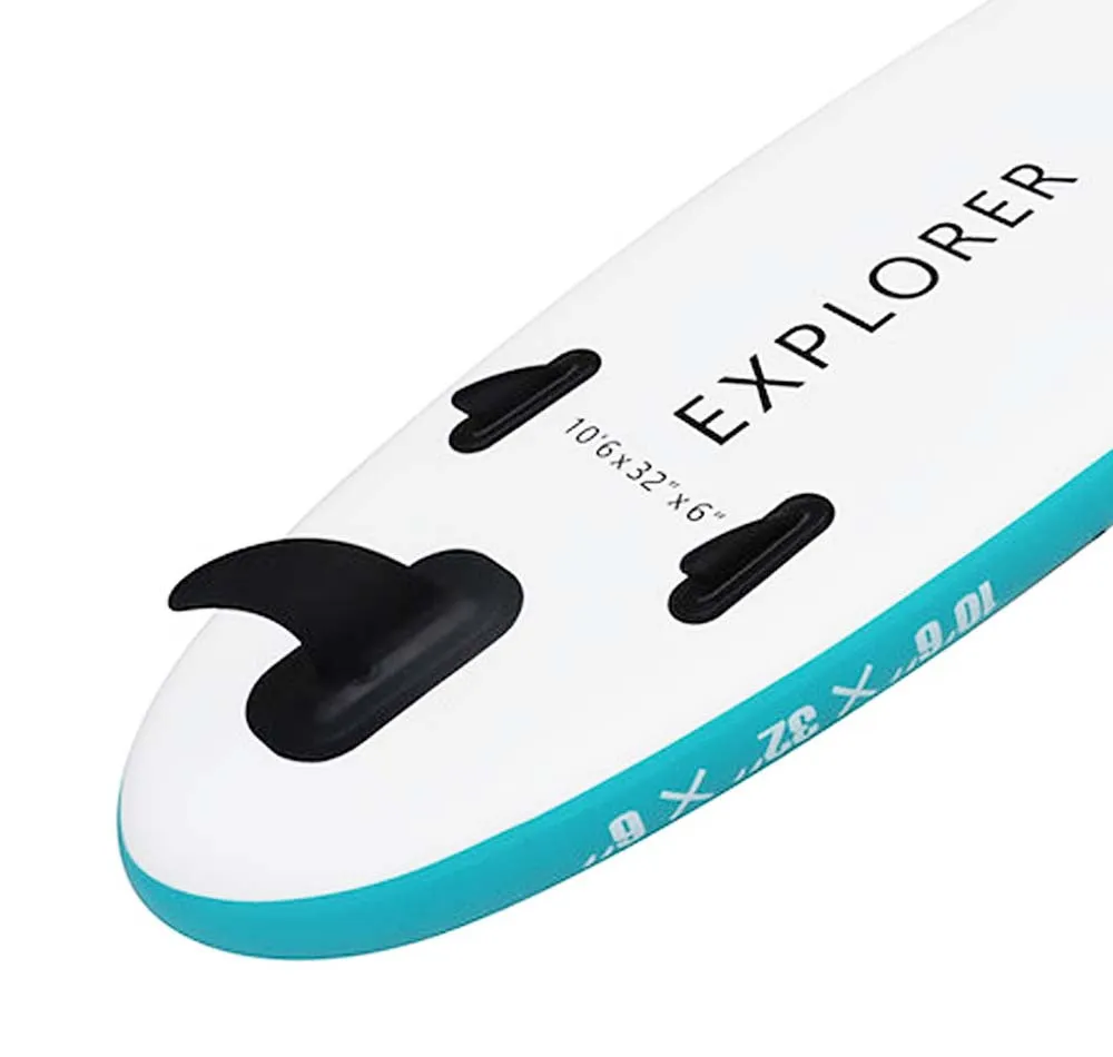 QuikFun Marine QuikSup Explorer 10'6" Inflatable Stand Up Paddle Board