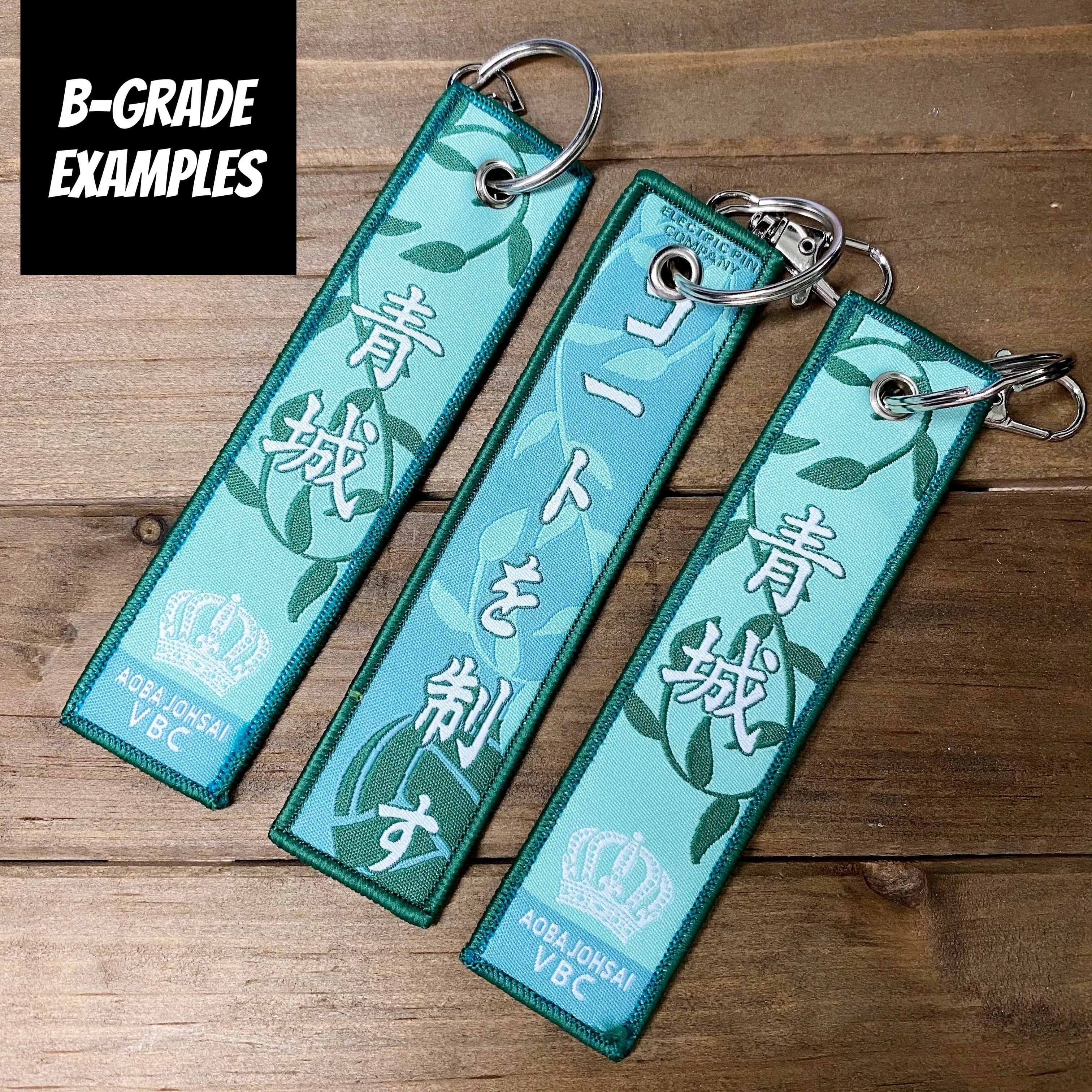 "Aoba Johsai" Haikyuu!! Flight Tag