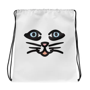 "Cat Eyes" Drawstring bag design by Hero.