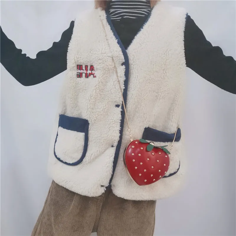 "CUTE STRAWBERRY CHAIN" BAG UB2415