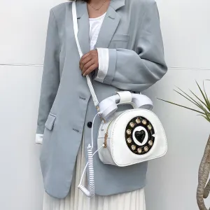 "LOVE HEART TELEPHONE" BAG D050808