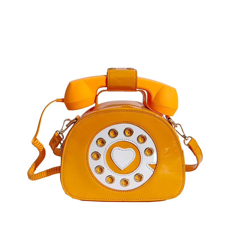 "LOVE HEART TELEPHONE" BAG D050808
