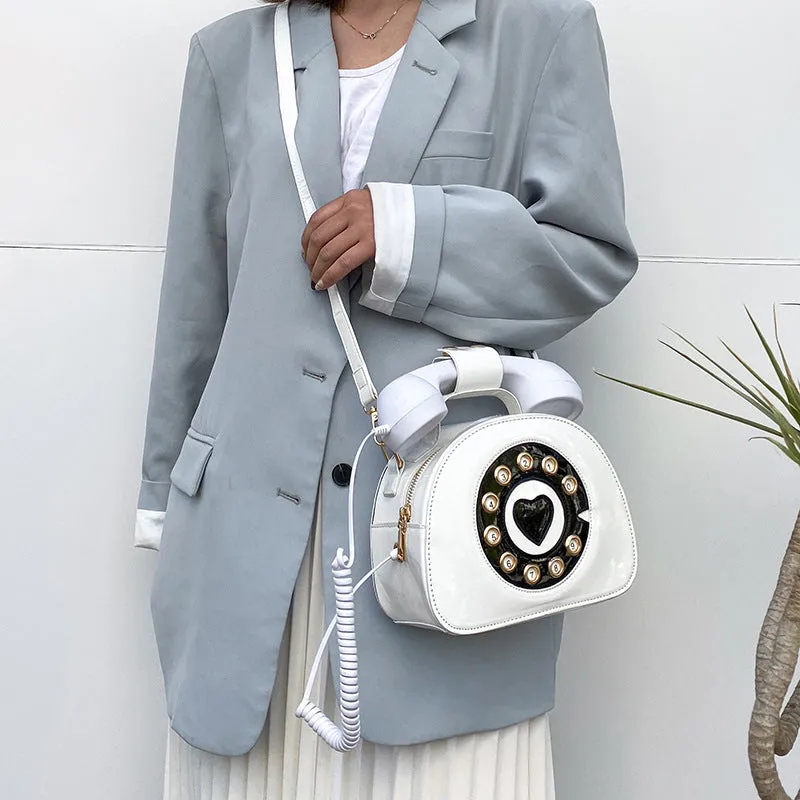 "LOVE HEART TELEPHONE" BAG D050808