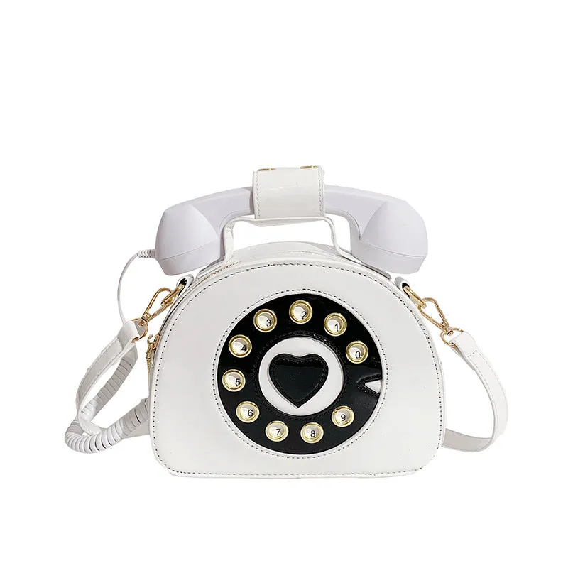 "LOVE HEART TELEPHONE" BAG D050808