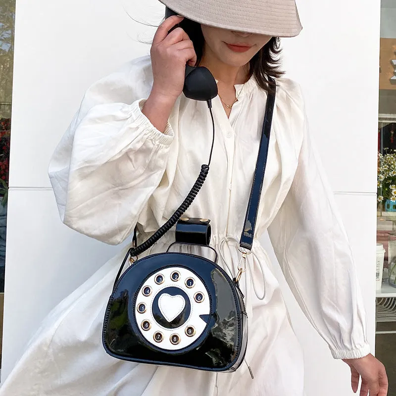 "LOVE HEART TELEPHONE" BAG D050808