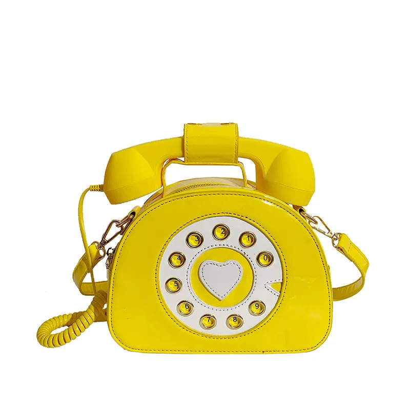 "LOVE HEART TELEPHONE" BAG D050808