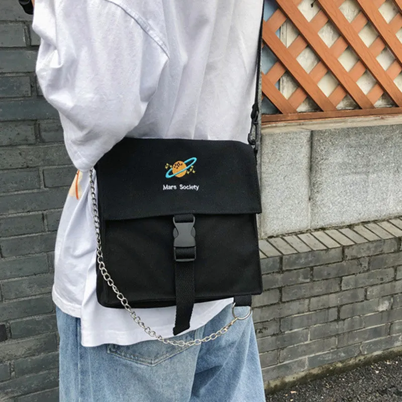"MARS SOCIETY" SHOULDER BAG D061702