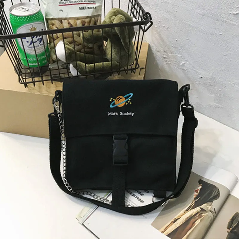 "MARS SOCIETY" SHOULDER BAG D061702